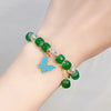 1 Piece Fashion Butterfly Arylic Alloy Beaded Women's Bracelets