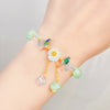 1 Piece Fashion Butterfly Arylic Alloy Beaded Women's Bracelets