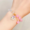 1 Piece Fashion Butterfly Arylic Alloy Beaded Women's Bracelets