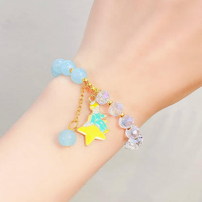 1 Piece Fashion Butterfly Arylic Alloy Beaded Women's Bracelets