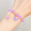 1 Piece Fashion Butterfly Arylic Alloy Beaded Women's Bracelets