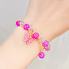 1 Piece Fashion Butterfly Arylic Alloy Beaded Women's Bracelets