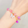 1 Piece Fashion Butterfly Arylic Alloy Beaded Women's Bracelets