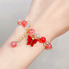 1 Piece Fashion Butterfly Arylic Alloy Beaded Women's Bracelets