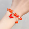 1 Piece Fashion Butterfly Arylic Alloy Beaded Women's Bracelets