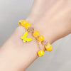 1 Piece Fashion Butterfly Arylic Alloy Beaded Women's Bracelets