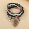 Vacation Ethnic Style Color Block Alloy Glass Beaded Women's Bracelets