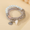 Vacation Ethnic Style Color Block Alloy Glass Beaded Women's Bracelets