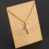 Vintage Style Geometric Cross Stainless Steel Plating Inlay Rhinestones Pearl Zircon 18k Gold Plated Pendant Necklace