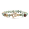 Chinoiserie Ethnic Style Classic Style Round Dolphin Turquoise Agate Beaded Unisex Bracelets