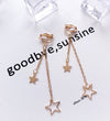 Fashion Geometric Alloy Plating Artificial Gemstones Women's Ear Clips 1 Pair