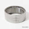 Modern Style Stripe 304 Stainless Steel 16K Gold Plated White Gold Plated Gold Plated Bangle In Bulk