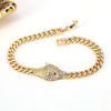 Fashion Animal Copper Bracelets Gold Plated Inlay Zircon Copper Bracelets