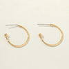 Fashion Geometric Alloy Plating Artificial Pearls Earrings