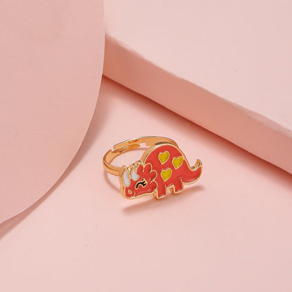 Cute Cartoon Alloy Kid's Rings