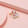 Cute Cartoon Alloy Kid's Rings