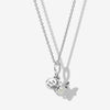 Sweet Doll Constellation Crown Sterling Silver Artificial Gemstones Pendant Necklace In Bulk