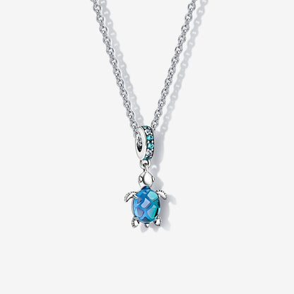 Sweet Doll Constellation Crown Sterling Silver Artificial Gemstones Pendant Necklace In Bulk