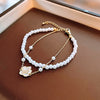 Fashion Star Heart Shape Butterfly Artificial Pearl Wholesale Bracelets