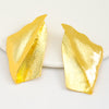 1 Pair Hip-Hop Classic Style Conch Polishing Stoving Varnish Plating Alloy Ear Studs