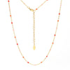 Simple Style Printing Stainless Steel Alloy Plating Gold Plated Necklace