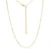 Simple Style Printing Stainless Steel Alloy Plating Gold Plated Necklace