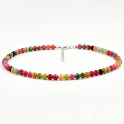 Simple Style Colorful Beaded Beaded Women's Choker