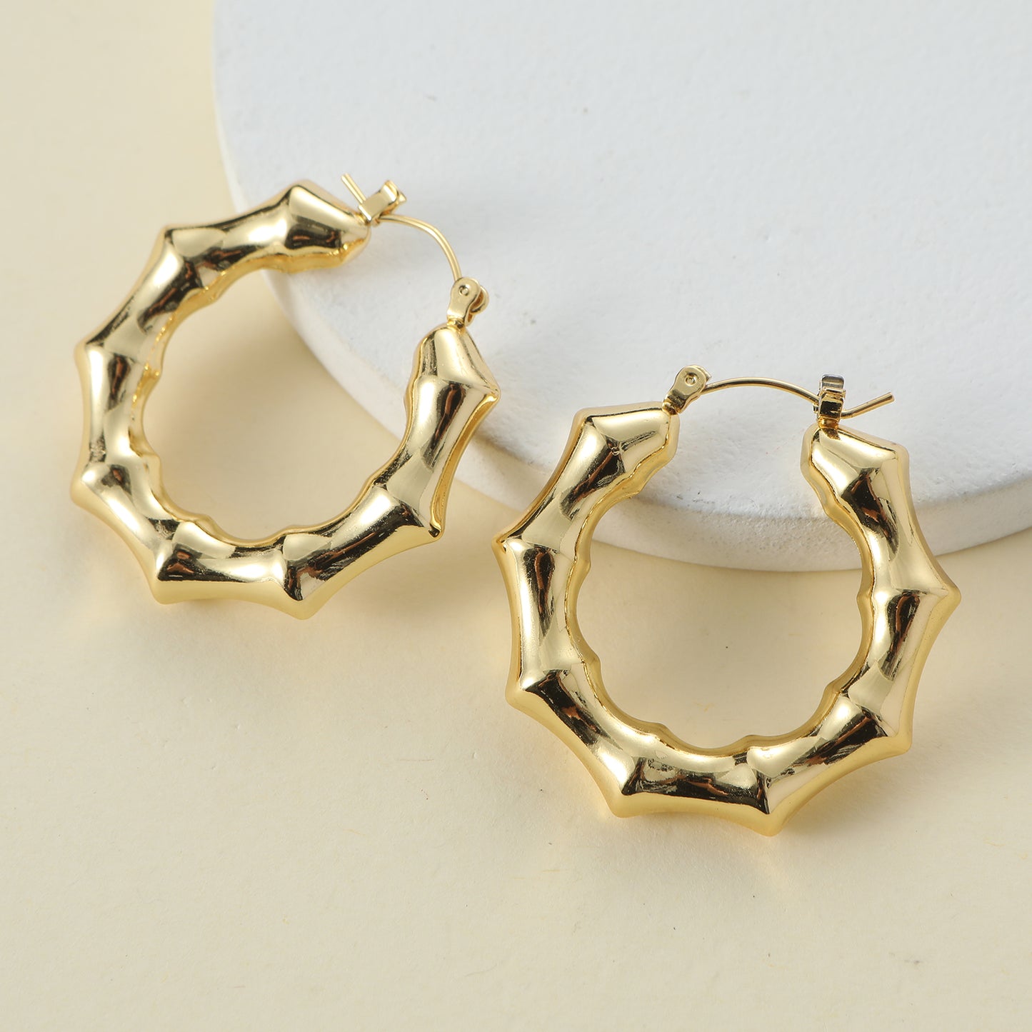 1 Pair Vintage Style Ethnic Style Letter Asymmetrical Alloy Ear Studs