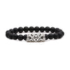 Fashion Lion Head Elephant Beaded Bracelet Set