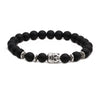 Fashion Lion Head Elephant Beaded Bracelet Set