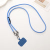 Simple Style Solid Color Pu Leather Knitting Chain Mobile Phone Chain