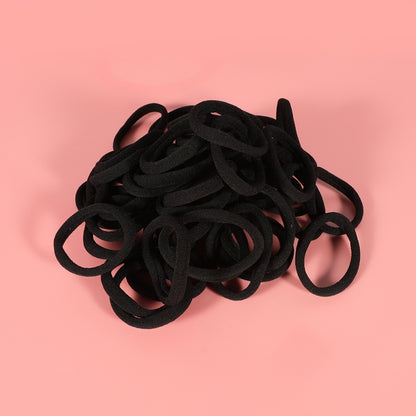 Women'S Simple Style Solid Color Cloth Hair Tie Rubber Band