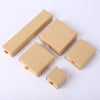 Elegant Solid Color Paper Jewelry Boxes