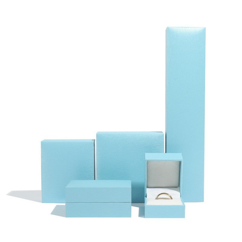 Fashion Solid Color Paper Jewelry Boxes