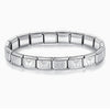 Cross-Border Supply Diy Module Bracelet Wholesale Peach Heart Butterfly Five-Pointed Star Plain Stainless Steel Bracelet Personalized Jewelry