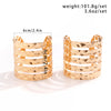 Wholesale Jewelry IG Style Geometric Iron White Gold Plated Gold Plated Bangle