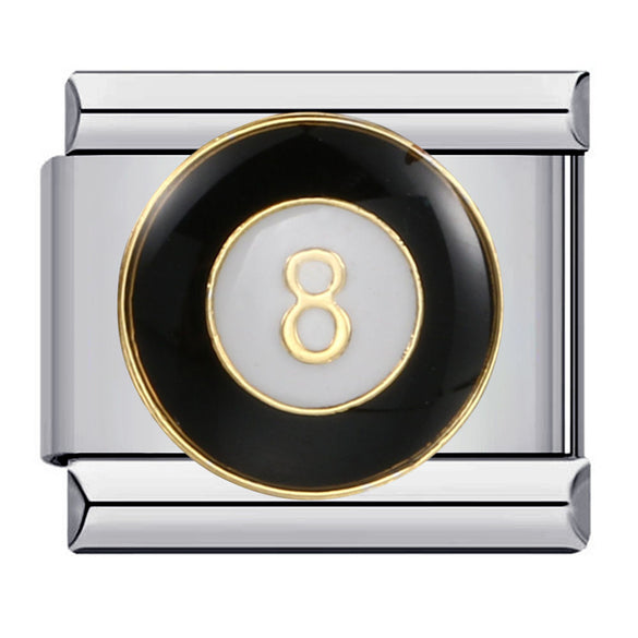 1 Piece 9*10mm 304 Stainless Steel Pumpkin Moon Ghost Polished Italian Charms