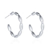 1 Piece 1 Pair IG Style Basic Modern Style C Shape Geometric Plating CCB Alloy Ear Cuffs