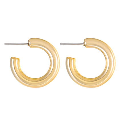 1 Piece 1 Pair IG Style Basic Modern Style C Shape Geometric Plating CCB Alloy Ear Cuffs