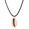 Vacation Modern Style Classic Style Geometric Shell Plating Women's Pendant Necklace