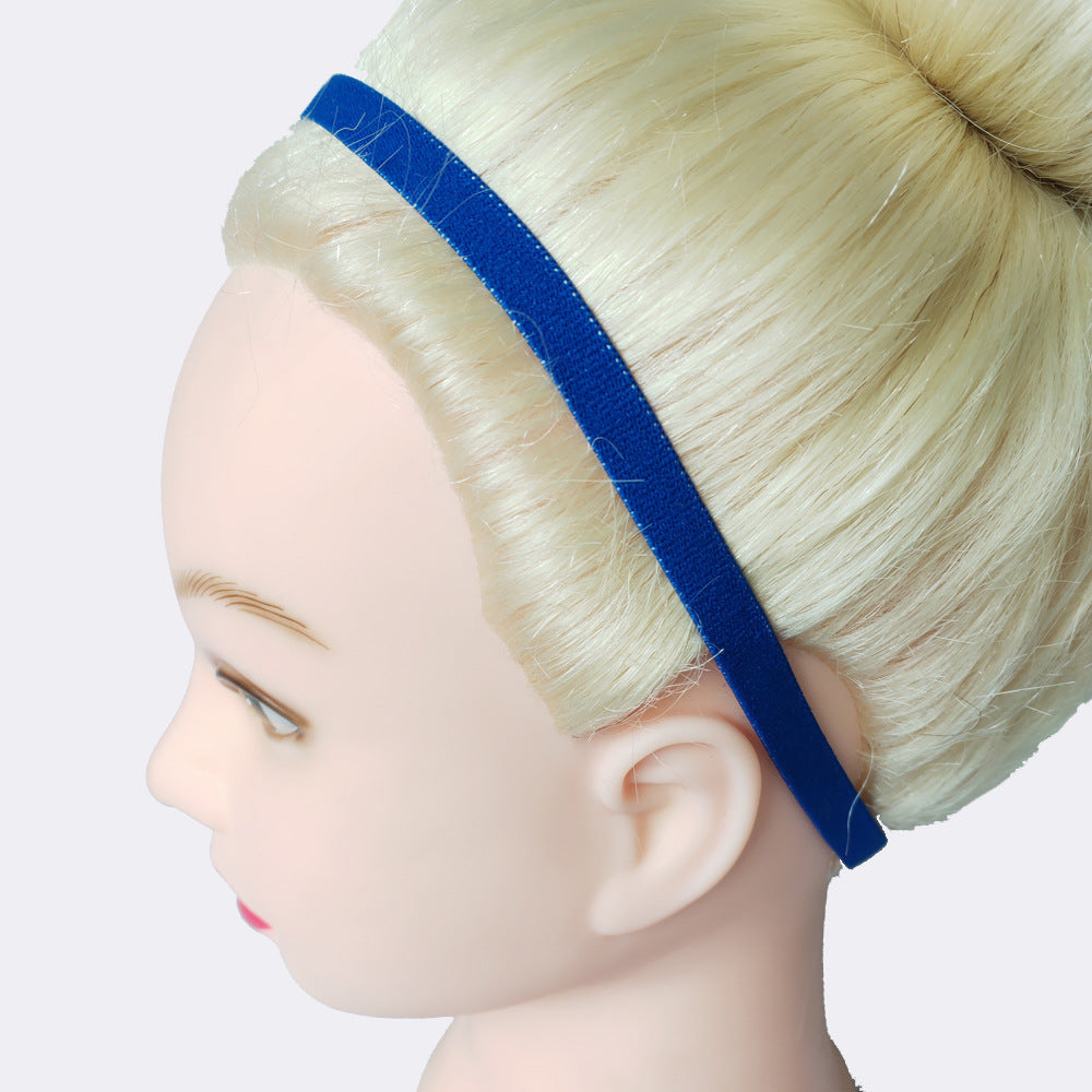 Women'S Simple Style Solid Color Elastic Band Hair Band