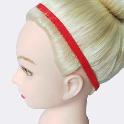 Women'S Simple Style Solid Color Elastic Band Hair Band