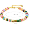 Simple Style Classic Style Round 316L Stainless Steel  Semi-precious Stone Wholesale Bracelets