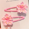 Women'S Sweet Simple Style Flower Mixed Materials Hair Clip