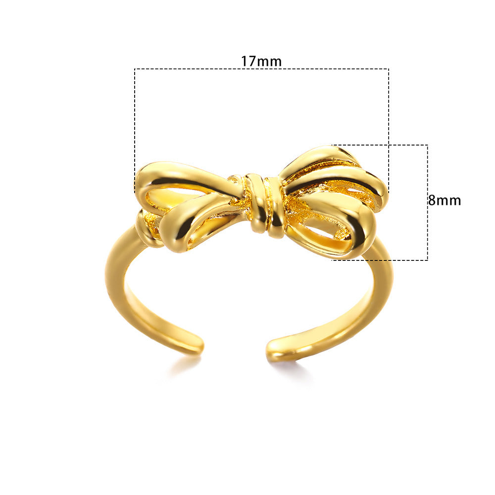 Wholesale Jewelry Simple Style Classic Style Solid Color 304 Stainless Steel Gold Plated Plating Rings