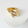 Wholesale Jewelry Casual Simple Style Geometric 304 Stainless Steel 18K Gold Plated Hollow Out Open Rings