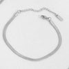 Wholesale Jewelry Hip-Hop Solid Color Stainless Steel Gold Plated Silver Plated Bracelets Necklace Jewelry Set