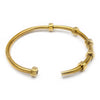 Hip-Hop Retro Solid Color Titanium Steel Bangle In Bulk