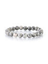 Casual Simple Style Round Natural Stone Lava Rock Bracelets In Bulk