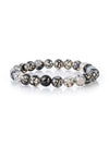 Casual Simple Style Round Natural Stone Lava Rock Bracelets In Bulk